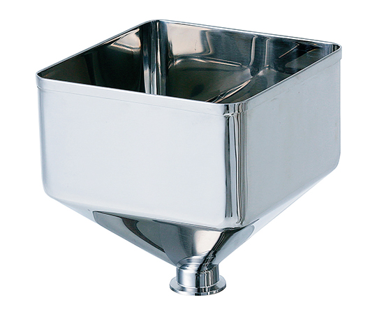 3-8374-04 角丸ホッパー 20L SRH-350×350日東金属工業