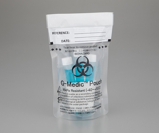 3-8410-01 検体輸送用パウチ G-Medic（TM）Pouch 10枚入 G-Medic PouchハイランドMP