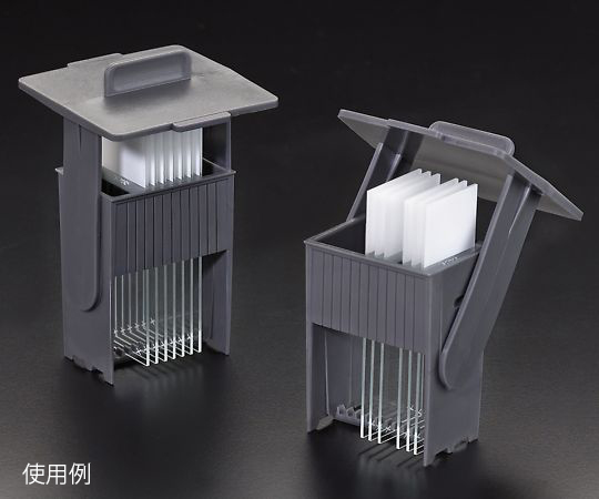 3-8610-01 染色ラック EasyDip（TM） 6個入 M905-12DGYSimport