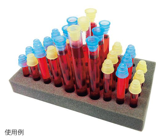 3-8616-03 試験管キャップ HexaFlex ラベンダー 500個入 8360Bio Plas