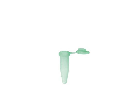 3-8631-05 G-Tube（フラットトップ） 1.5mL 緑 500本入 4034Bio Plas