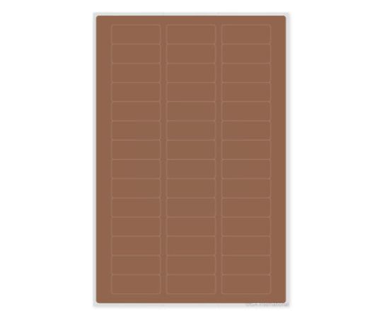 3-8721-12 クライオドット 26×10mmタイプ モカ 42枚×10シート入 JTA-2610BRGA Internat