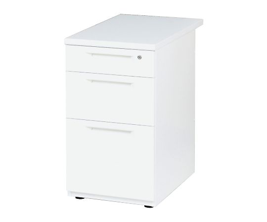 3-8737-11 デスク 脇机 LDC-WD3 WH弘益