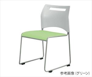 3-8739-13 ミーティングチェア グリーン SFIDA GN弘益