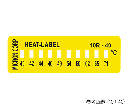 3-8771-07 ヒートラベル（不可逆性） 10R-188ミクロン