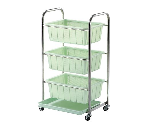 3-8845-01 水切りワゴン（水受けバット付） アズワン