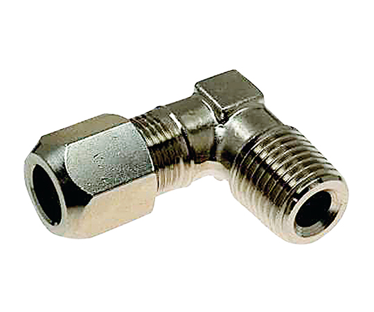 3-8895-01 黄銅製リング継手 エルボユニオン Φ12mm R1/8 IVL-LC-2401R-BSイシグロ