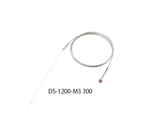 3-8922-05 極細K熱電対(シース型) DS-1200-M3 300アズワン