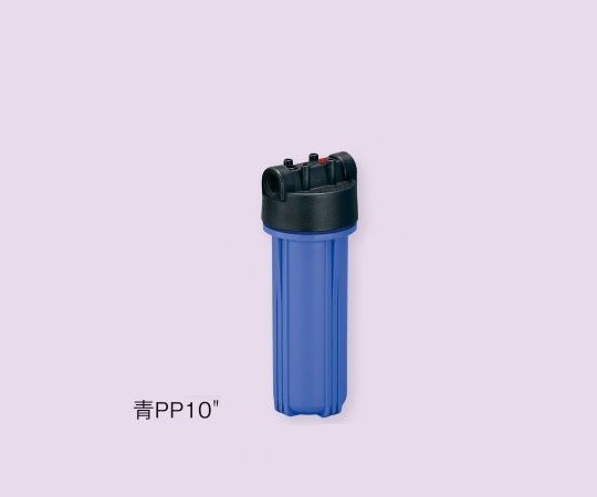 3-8938-01 フィルターハウジング（ダブルOリング） 250mm PP NPT3/4 PP10PT3/4アズワン