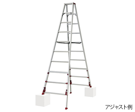 3-8947-07 四脚アジャスト式専用脚立 SXJ-300ピカコーポレイション