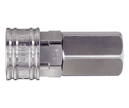 3-9078-02 コンパクトカプラ（小型・低圧汎用型） R1/8ソケット CO-1SF日東工器