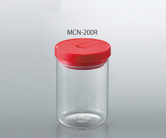 3-9273-01 HARIO キャニスター 200g レッド MCN-200RHARIO