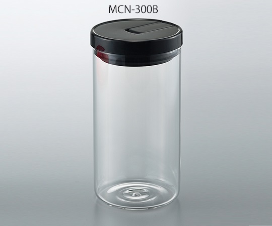 3-9273-04 HARIO キャニスター 300g ブラック MCN-300BHARIO