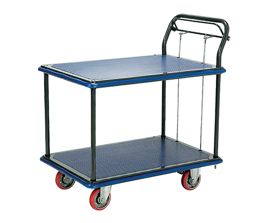 3-9347-02 ハンドブレーキ付き二段式ワゴン台車 914×610×990mm NS304HBエヌケーキャリーキャスター 3-9347-02 ハンドブレーキ付き二段式ワゴン台車 914×610×990mm NS304HBエヌケーキャリーキャスター