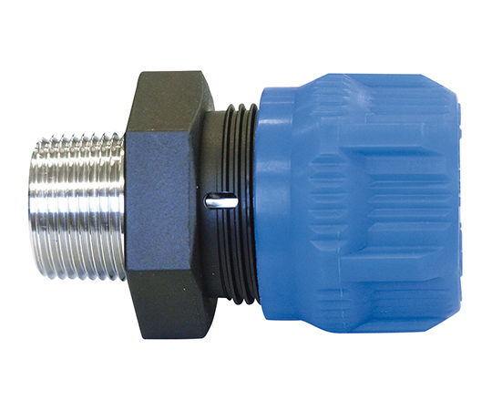 3-9385-03 耐圧ホース用継手 スマートロック（ステンレスタイプ） 15A 1/2 IVL-SLS-12A18-15Aイシ
