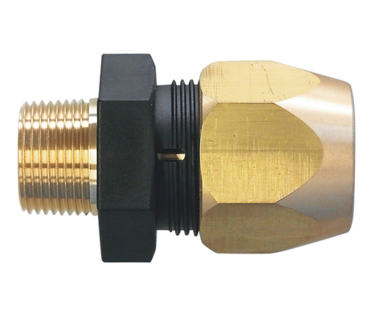 3-9386-06 耐圧ホース用継手 スマートロック（真鍮タイプ） 15A 1/2 IVL-SLB-15A22-B-15Aイシグ