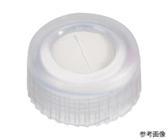LLG　Labware3-9527-22　オートサンプラー用バイアルキャップ（キャップ規格9-425用）　透明スクリューキャップ