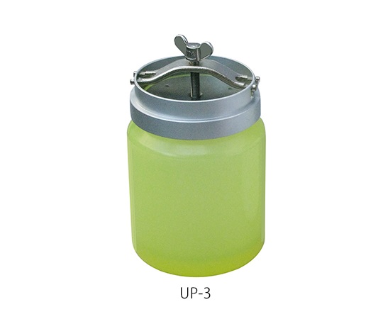 3-9561-02 樹脂製粉砕容器 ウレタン 3L UP-3伊藤製作所