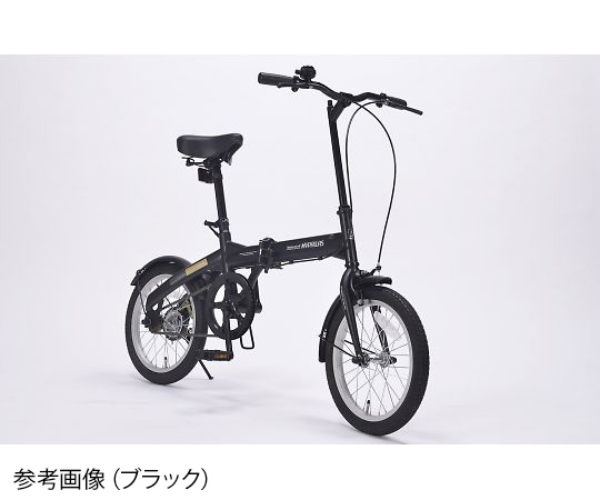 【簡易組立必要】【簡易組立必要】池商3-9763-16　折りたたみ自転車　グリーン M-100 GR池商