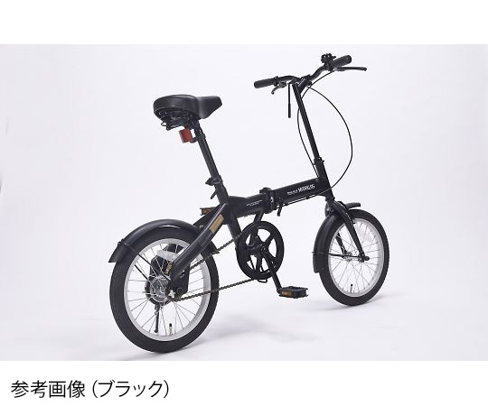 【簡易組立必要】【簡易組立必要】池商3-9763-16　折りたたみ自転車　グリーン M-100 GR池商