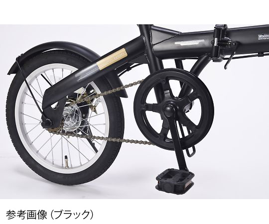【簡易組立必要】【簡易組立必要】池商3-9763-16　折りたたみ自転車　グリーン M-100 GR池商