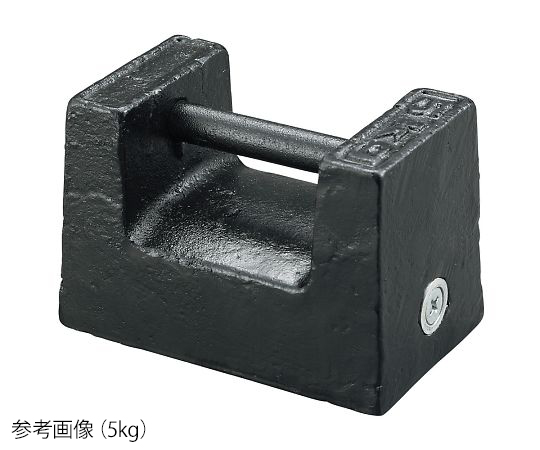 3-9950-01 枕型分銅（鋳鉄製） PWM20アズワン