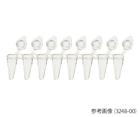 3-9991-01 PCRチューブ（個別キャップ） UltraFlux 120本入 3248-00