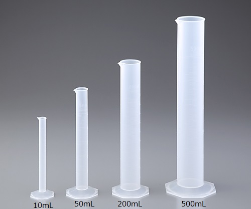 ニッコー30-0309-55　ＰＰメスシリンダー　１０ｍL　3003-09ニッコー