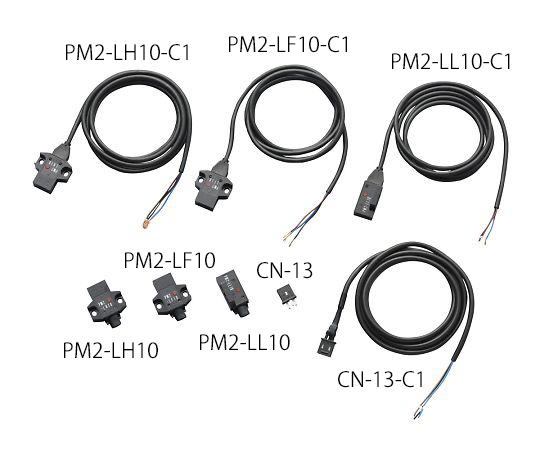 4-158-02 マイクロフォトセンサ（限定反射型・アンプ内蔵）コネクタ式 PM2-LH10Bパナソニック