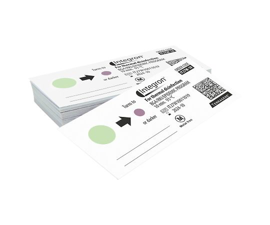 【冷蔵】【冷蔵】Terragene4-1668-02　熱消毒インジケーター　93℃・10分 IT27W-10Terragene