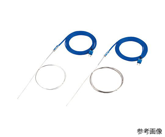 4-1722-02　ロングシースK熱電対　φ1.0×3000mm K10X3000