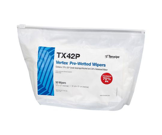 【クリーンパック】【クリーンパック】テックスワイプ（Texwipe）4-1892-02　プリウェットワイパー　Vectra　Hi