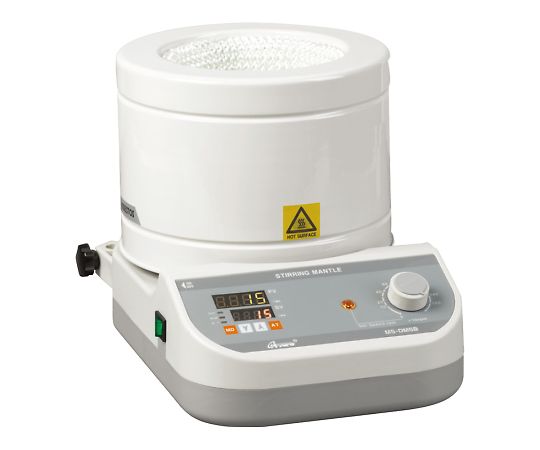 4-1971-01　ビーカー用マントルヒータースターラー　デジタル温度調節器付き　100mL MS-DMSB-1