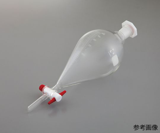 4-2066-05　目盛付分液ロート（丸型）　1000mL 04006170