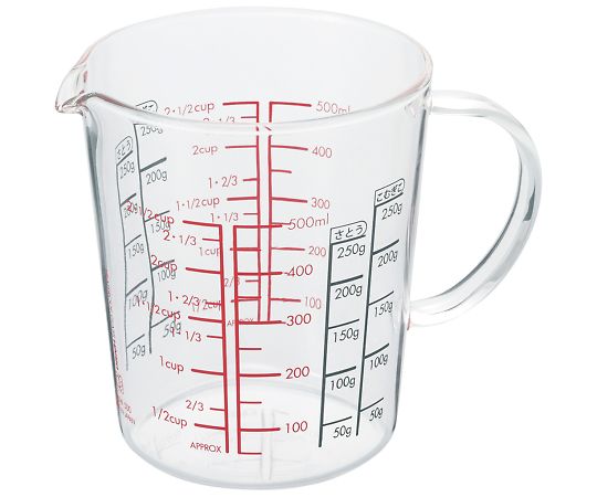 HARIO4-2286-04　メジャーカップ　500mL CMJW-500HARIO