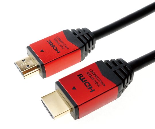 ホーリック4-2430-06　HDMIケーブル　レッド　1.5m HDM15-894RDホーリック