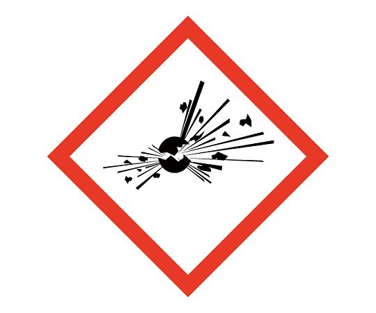 LLG　Labware4-2439-01　危険ラベル（英・仏・独）　GHS01　爆発物（危険）　250枚入 9105701LLG
