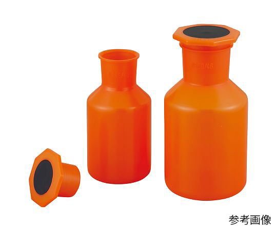 4-2444-01　遮光試薬瓶（栓付き）　500mL 1017940
