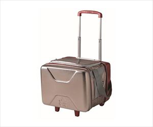 4-249-11 クーラーボックス ハイパー氷点下トローリークーラーBA 81670101ロゴス