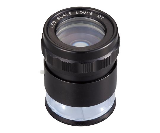 アズワン4-2548-01　LEDライト付スケールルーペ　10× MG7174アズワン