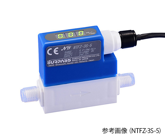 サーパス工業4-2579-04　微小流量計　2～35mL/min NTFZ-3S-35サーパス工業