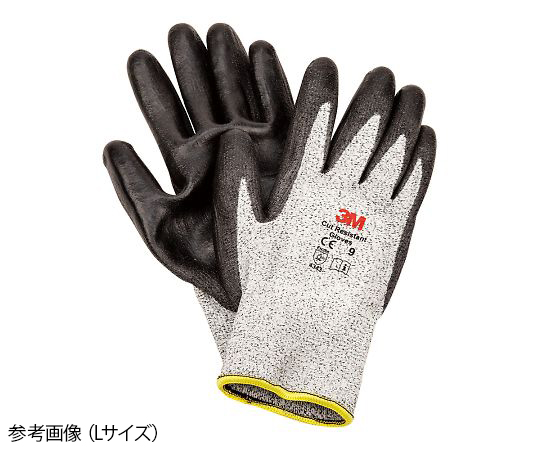 スリーエム4-2697-04　耐切創手袋（耐切創レベル3B）　黒　XL GLOVE CUT3B XLスリーエム