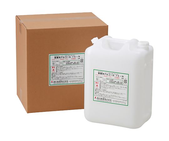 【危険物】【軽減税率適用】【危険物】【軽減税率適用】高杉製薬4-2699-02　［受注停止］食品添加物除菌用アルコール　10L