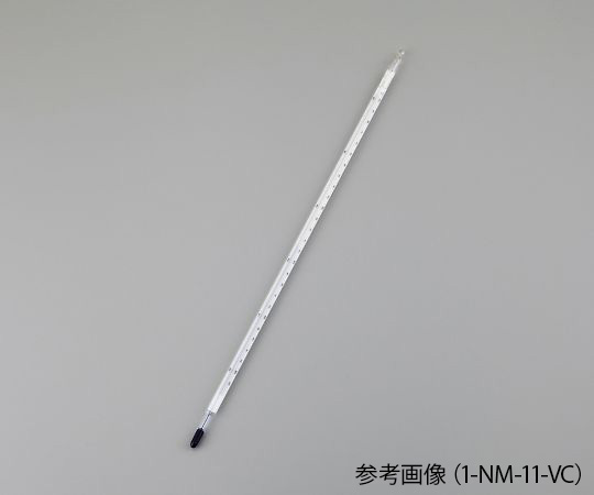 【校正対応】【校正対応】安藤計器製工所4-2793-01　水銀ゼロ二重管標準温度計　-50～0℃　JCSS校正証明書付 1-NM