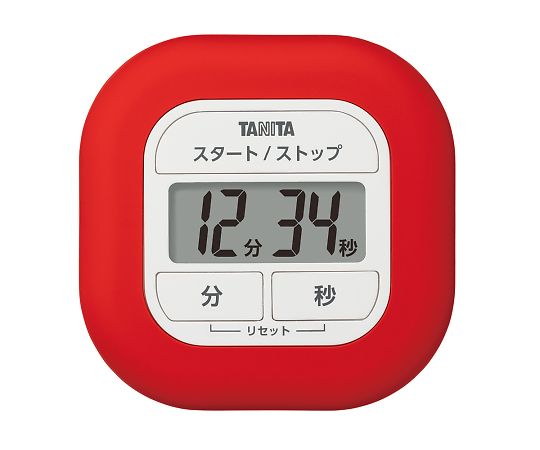 タニタ4-2804-01　くるっとシリコンタイマー　赤 TD-420-RDタニタ