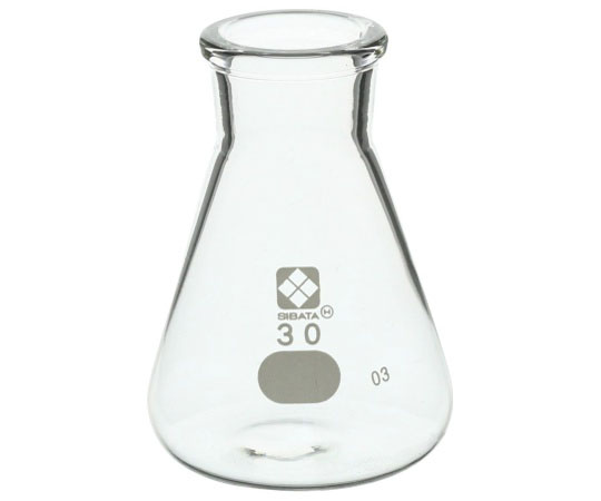 柴田科学4-2825-03　三角フラスコ　30mL　1本入 010530-30A柴田科学
