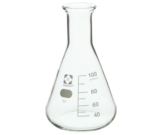 柴田科学4-2825-05　三角フラスコ　100mL　1本入 010530-100A柴田科学