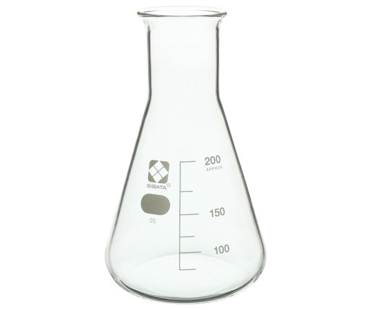 柴田科学4-2825-06　三角フラスコ　200mL　1本入 010530-200A柴田科学