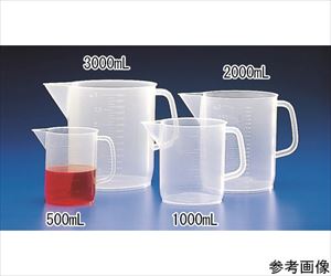 4-3158-04 メジャーカップPP 3000mL 0115900Kartell