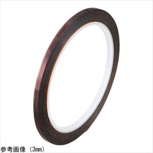 4-3501-01 ポリイミド粘着テープ（幅細タイプ）3mm×33m KY6250G-3W